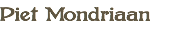 Piet Mondriaan 